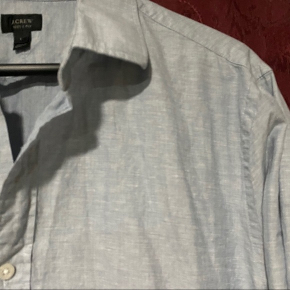 J Crew Light Blue Crosby Long Sleeve Dress Shirt - Picture 2 of 4